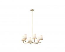  DVP48026BR-OP - Kanata 6 Light Pendant