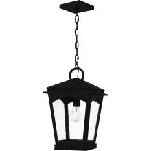  HUK1910EK - Huck 1-Light Earth Black Outdoor Hanging Lantern