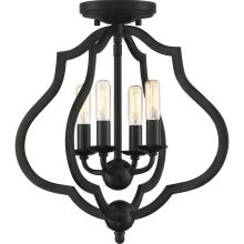  OKF1715MBK - OKeefe Semi-Flush Mount