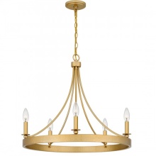 Quoizel APN5026LG - Aspyn 5-Light Light Gold Chandelier