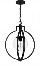  ASH31740A - Ashley Orb Pendant Earth Black