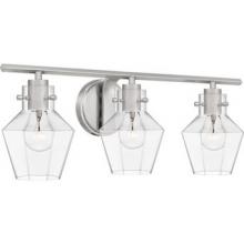  LWS4885C1 - 3 Light Brushed Nickel Bath