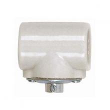  80/1225 - Twin Porcelain Socket With Flange Bushing Cap; 1/8 IPS Cap; CSSNP Screw Shell; Glazed; 660W; 250V;