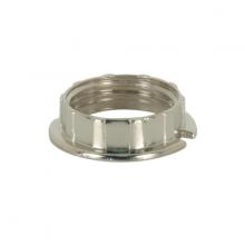  80/1583 - Chrome Ring For Tubular Glass; 3/4" Inner Diameter; 1-1/6" Outer Diameter