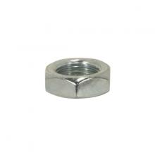  90/034 - Steel Locknut; 1/8 IP; 9/16" Hexagon; 3/16" Thick; Unfinished