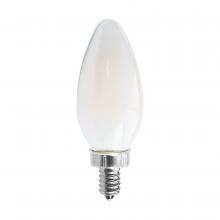  S11384 - 8 Watt C11 LED; Frosted; Candelabra base; 2700K; 90 CRI; 760 Lumens; 120 Volt