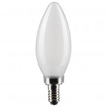  S21263 - 3 Watt B11 LED; Frost; Candelabra base; 90 CRI; 2700K; 120 Volt