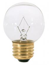  S3838 - 25 Watt G16 1/2 Incandescent; Clear; 1500 Average rated hours; 220 Lumens; Medium base; 120 Volt