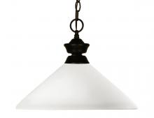  100701BRZ-AMO14 - 1 Light Pendant