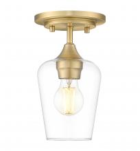 Z-Lite 473F1-BBR - 1 Light Flush Mount