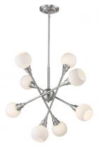  616-8C-BN - 8 Light Chandelier