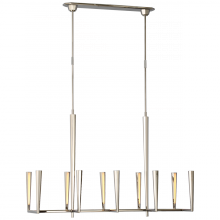  TOB 5715PN - Galahad Large Linear Chandelier