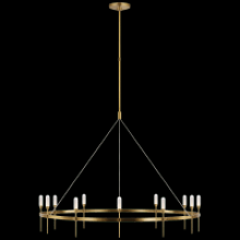 Visual Comfort & Co. Signature Collection PB 5032NB-CG - Overture Grande Ring Chandelier