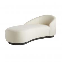  8147 - Turner Chaise Muslin Grey Ash, Left Arm