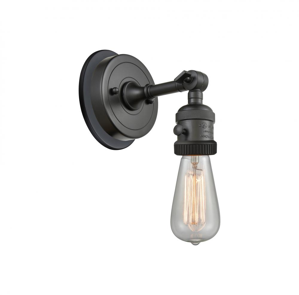 Bare Bulb - 1 Light - 5 inch - Oil Rubbed Bronze - Sconce