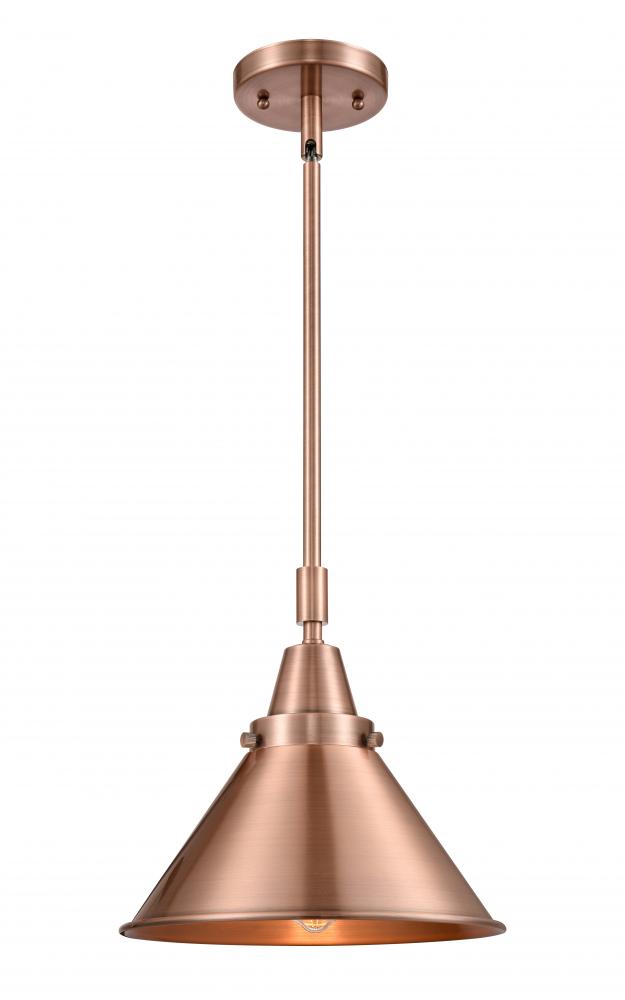 Briarcliff - 1 Light - 10 inch - Antique Copper - Mini Pendant