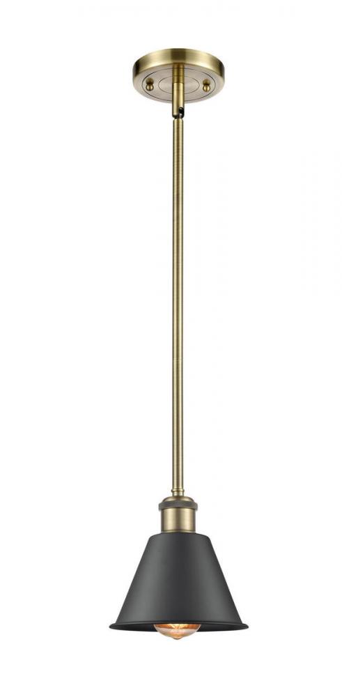 Smithfield - 1 Light - 7 inch - Antique Brass - Mini Pendant