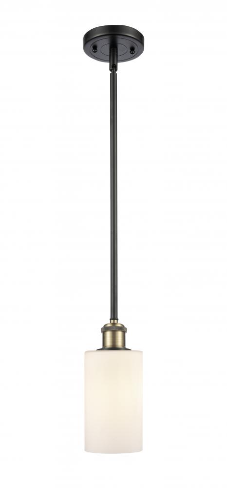 Clymer - 1 Light - 4 inch - Black Antique Brass - Mini Pendant