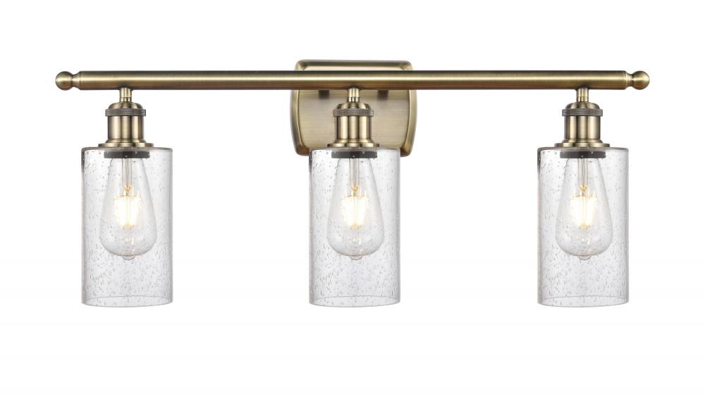 Clymer - 3 Light - 24 inch - Antique Brass - Bath Vanity Light