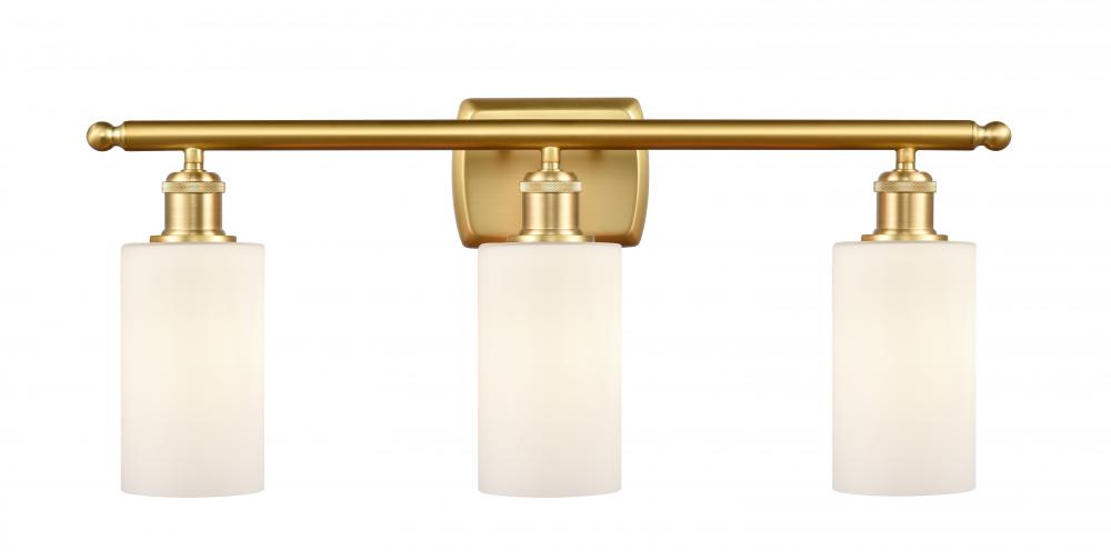 Clymer - 3 Light - 24 inch - Satin Gold - Bath Vanity Light