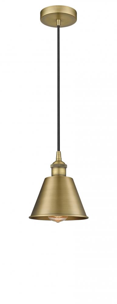 Edison - 1 Light - 7 inch - Brushed Brass - Multi Pendant