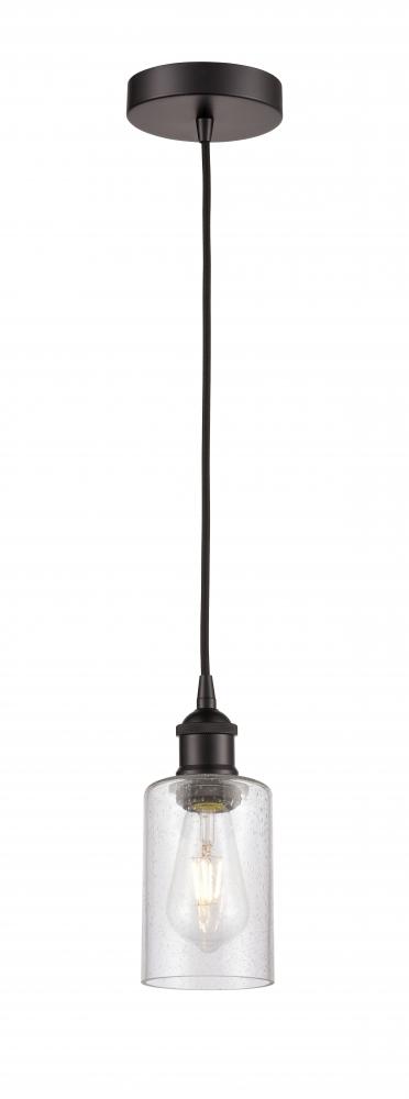 Clymer - 1 Light - 4 inch - Oil Rubbed Bronze - Cord hung - Mini Pendant