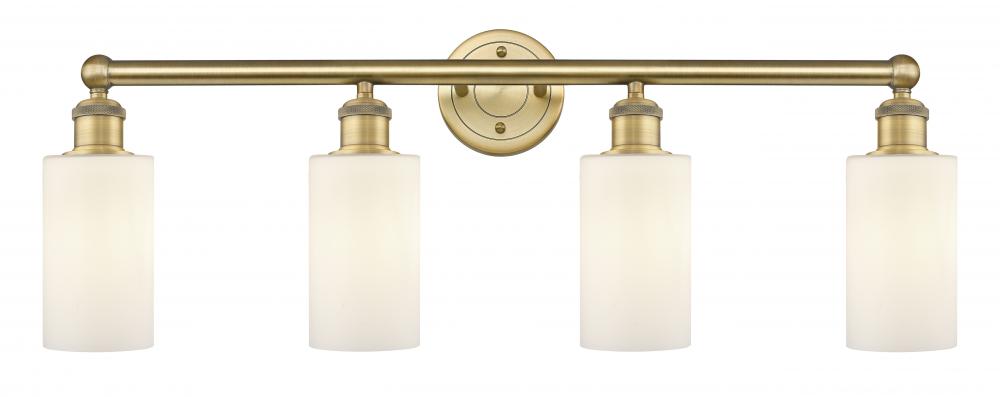 Clymer - 4 Light - 31 inch - Brushed Brass - Bath Vanity Light