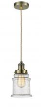 Innovations Lighting 100AB-10RE-1H-AB-G184 - Edison - 1 Light - 8 inch - Antique Brass - Cord hung - Mini Pendant