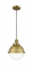  201C-BB-HFS-82-BB-LED - Hampden - 1 Light - 9 inch - Brushed Brass - Cord hung - Mini Pendant