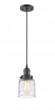 Innovations Lighting 201C-OB-G513 - Bell - 1 Light - 5 inch - Oil Rubbed Bronze - Cord hung - Mini Pendant