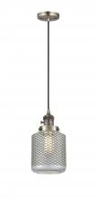 Innovations Lighting 201CSW-AB-G262 - Stanton - 1 Light - 6 inch - Antique Brass - Cord hung - Mini Pendant