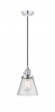 Innovations Lighting 201CSW-PC-G64 - Cone - 1 Light - 6 inch - Polished Chrome - Cord hung - Mini Pendant