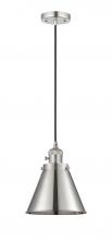Innovations Lighting 201CSW-PN-M13-PN - Appalachian - 1 Light - 8 inch - Polished Nickel - Cord hung - Mini Pendant