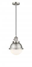  201CSW-SN-HFS-61-SN-LED - Hampden - 1 Light - 7 inch - Brushed Satin Nickel - Cord hung - Mini Pendant