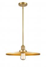  201S-SG-MFR-SG-16 - Appalachian - 1 Light - 16 inch - Satin Gold - Stem Hung - Mini Pendant