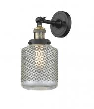 Innovations Lighting 203-BAB-G262 - Stanton - 1 Light - 6 inch - Black Antique Brass - Sconce