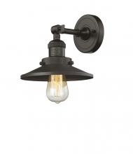 Innovations Lighting 203-OB-M5 - Railroad - 1 Light - 8 inch - Oil Rubbed Bronze - Sconce