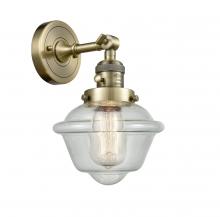  203SW-AB-G534 - Oxford - 1 Light - 8 inch - Antique Brass - Sconce
