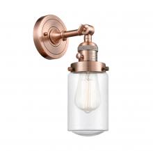 Innovations Lighting 203SW-AC-G314 - Dover - 1 Light - 5 inch - Antique Copper - Sconce