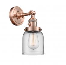  203SW-AC-G52 - Bell - 1 Light - 5 inch - Antique Copper - Sconce