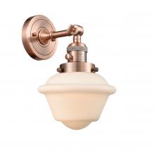  203SW-AC-G531 - Oxford - 1 Light - 8 inch - Antique Copper - Sconce