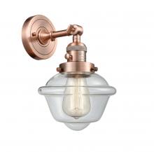 Innovations Lighting 203SW-AC-G532 - Oxford - 1 Light - 8 inch - Antique Copper - Sconce