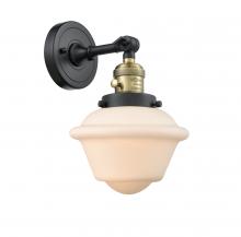 Innovations Lighting 203SW-BAB-G531 - Oxford - 1 Light - 8 inch - Black Antique Brass - Sconce