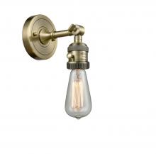  203SW-AB - Bare Bulb - 1 Light - 5 inch - Antique Brass - Sconce