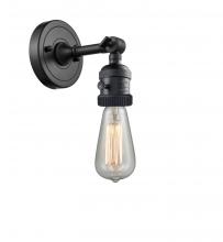  203SW-BK - Bare Bulb - 1 Light - 5 inch - Matte Black - Sconce
