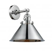 Innovations Lighting 203SW-PC-M10-PC - Briarcliff - 1 Light - 10 inch - Polished Chrome - Sconce