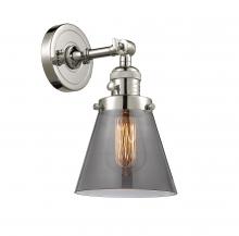 Innovations Lighting 203SW-PN-G63-LED - Cone - 1 Light - 6 inch - Polished Nickel - Sconce