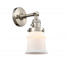 Innovations Lighting 203SW-SN-G181S-LED - Canton - 1 Light - 5 inch - Brushed Satin Nickel - Sconce