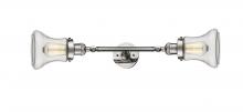  208L-PN-G192 - Bellmont - 2 Light - 6 inch - Polished Nickel - Bath Vanity Light