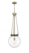  221-1P-AB-G202-14 - Beacon - 1 Light - 14 inch - Antique Brass - Chain Hung - Pendant